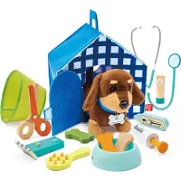 Hape Jeu d'imitation Kit du petit vétérinaire