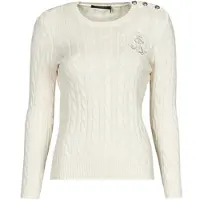 Ralph Lauren Pull MONTIVA-LONG SLEEVE-PULLOVER femmes - Beige - EU M