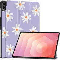 IMoshion Coque tablette Design Trifold pour Samsung Galaxy Tab S11 / S12 Ultra - Flowers Distance