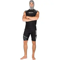 Mares Ultra Skin 1 Mm Hooded Thermal Vest Noir XL Homme