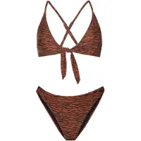 Protest Cabo Bikini Marron M Femme