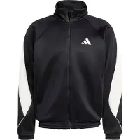 Adidas Veste de survêtement 'Stadium' noir / blanc