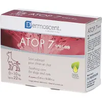 Dermoscent Atop7 Spoton Soothing Skin 0-10kg Clair