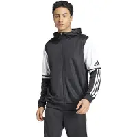 Adidas Vestes d’entraînement 'SQ25' noir / blanc