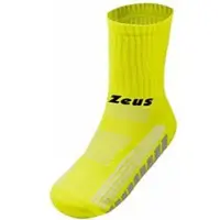 Zeus Tecnika Bassa Chaussettes de sport jaune fluo