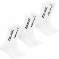 Billabong Unisexe Crew Tennis Chaussettes 3 paires blanc BG-01 CREW
