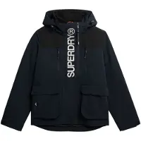 Superdry Veste fonctionnelle bleu marine / noir / blanc