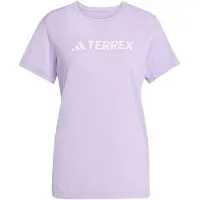 Adidas T-shirt fonctionnel lilas / blanc