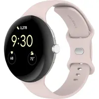 IMoshion Bracelet en silicone⁺ pour Google Pixel Watch 5 / 4 / 3 (45 mm) - Taille S - Rose