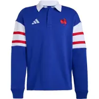 Adidas Maillot 'FFR Heritage' bleu / rouge / blanc
