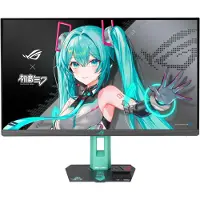 Asus ROG Strix XG27ACMEG-G Hatsune Miku Edition écran plat de PC 68,6 cm (27") 2560 x 1440 pixels Wide Quad HD LCD Multicolore