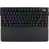 Asus ROG Azoth Extreme clavier Jouer USB + RF Wireless + Bluetooth QWERTY Anglais Noir