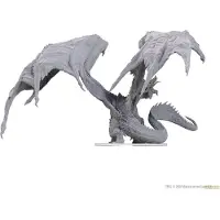 WizKids D&D Nolzur's Marvelous Miniatures Miniatur unbemalt Adult Red Dragon Tyrant 18 cm