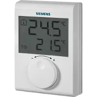 Siemens RDH100 Thermostat d'ambiance digital avec roue, câblé