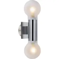 Markslöjd CARLA Wall 2L Chrome IP44