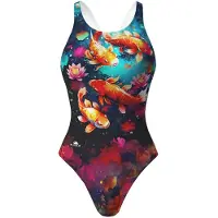 Turbo Koi River Swimsuit Multicolore L Femme