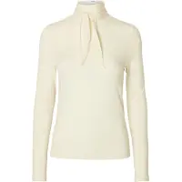 Selected T-shirt 'SLFLINA LANO' crème