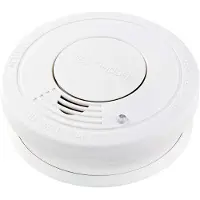 Wiltec 5x kit détecteur de fumée avec pile fixe 3 V, 10 ans sans entretien, détecteur d'incendie avec fonction HUSH, détecteur d'incendie fiable 85 dB, protection efficace contre l'incendie