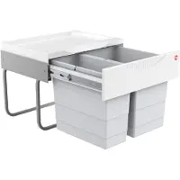 Sonstiges Collecteur de déchets 3644701 TR Swing Raumspar-Tandem-S 18 + 12 litres