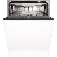 Gorenje GV583C10, Plně vestavěné, Úzká (45 cm), Dotyk, 3 košík/košíky, Košík, Nerezová ocel