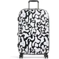 Mandarina Duck Logoduck+ Moire Ujv32 Trolley Bag Blanc