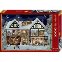 Puzzle Notre Merveilleuse Maison de Noël - 1000 pièces
