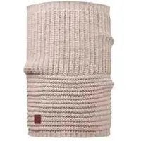Buff Knitted Neck Warmer Rose