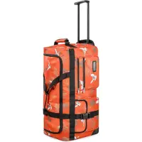 Normani Sac de voyage mélange de couleurs / orange
