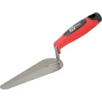 Ks Tools Truelle langue de chat - lame acier - manche bi-composant - 160 mm -