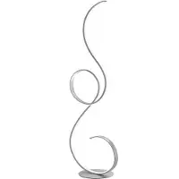 ONDALUCE Lampadaire Led Flok Par 44W 4400Lm 3000K H.157Cm Dimmable Blanc