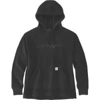 Carhartt Hommes, Pull-over, Bekleidung 107142-N04 Fleece, Noir, (XS)