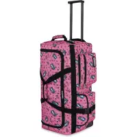 Normani Sac de voyage mélange de couleurs / rose