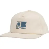 Salty Crew Flagship Snapback Cap Beige