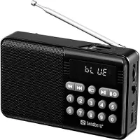 Sandberg 421-18, Voyage, Analogique, FM, 87,5 - 108 MHz, 5 W, 3,5 mm