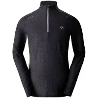 Dare 2b Power Up Iii Half Zip Long Sleeve T-shirt Noir L Homme