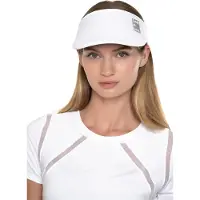 Lucky in Love Lucky Logo Stretch Visor Blanc