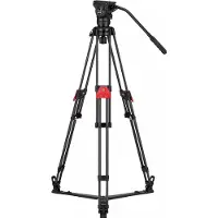 Camgear Système de trépied Elite 6 en fibre de carbone avec écarteur de sol et sac de transport