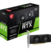 MSI GEFORCE RTX 3050 LP E 6G OC carte graphique NVIDIA 6 Go GDDR6