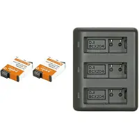 Jupio Pack économique DJI Action 3/4/5 Pro