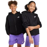 Nike Sportswear Club Full Zip Sweatshirt Noir 10-12 Years Enfants