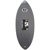 CBC Fiberglass 55´´ Skimboard Argenté 139.7 cm