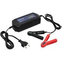 Cartrend Chargeur de batterie entièrement automatique avec microprocesseur - Convient aux batteries AGM, gel, plomb-acide et sans entretien