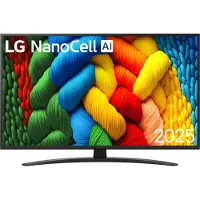 LG Téléviseur NanoCell de Electronics, 75 pouces (191 cm), 4K UHD, Smart TV, HDR, webOS, noir, 1 pièce.