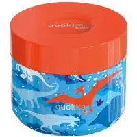 Quokka Récipient Alimentaire 369ml Pour Enfant Modèle Whim Kids Motif Dinosaure Bleu
