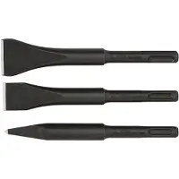 Rennsteig Jeu de burins PCS 212 00096, SDS-Plus, 140 mm, 3 pièces