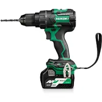 HiKOKI Perceuse visseuse MultiVolt - 36 et 18V 2,5 et 5,0Ah Brushless 155Nm mandrin auto-serrant 13mm - RFC HitCase