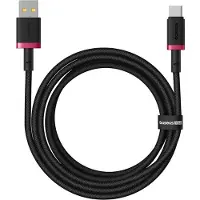 Baseus Câble de recharge rapide usb type A vers type C 2 M 60w One Size
