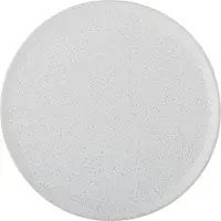 Bloomingville Assiettes Addison Ø26,5 cm blanches, lot de 6 pièces