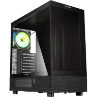 Abysm Gaming Danube Sava H400 Pc Tower Case Noir