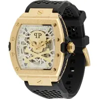 Philipp Plein Montre à affichage analogique or / noir
